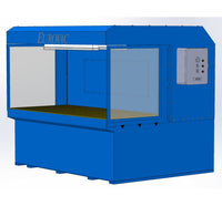 Industrial Wet Downdraft Table for Dust Fume Extraction