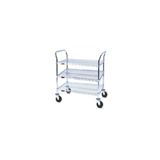 Eagle 21x48x40 Stainless Steel Utility Cart - Image 1