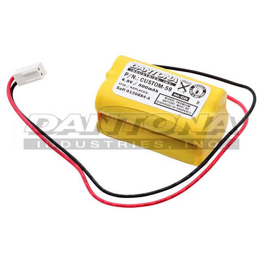 4.8V 800mA·h Emergency Light Battery Pack - Image 1