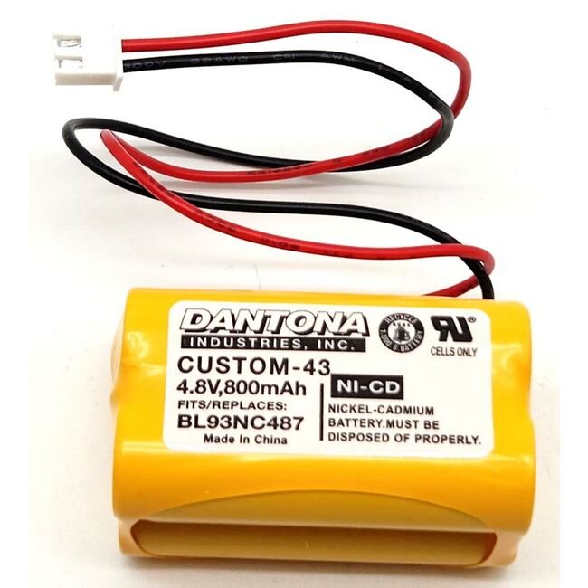 4.8V 800mA·h Emergency Light Battery Pack - Image 1
