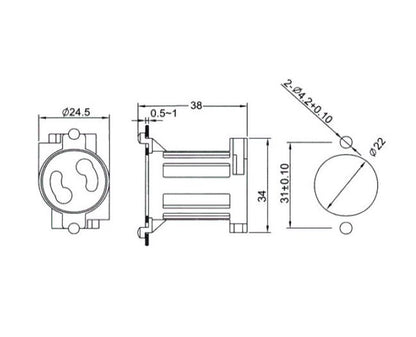 Energy Star Starter Sockets for Fluorescent Lampholders - Image 2