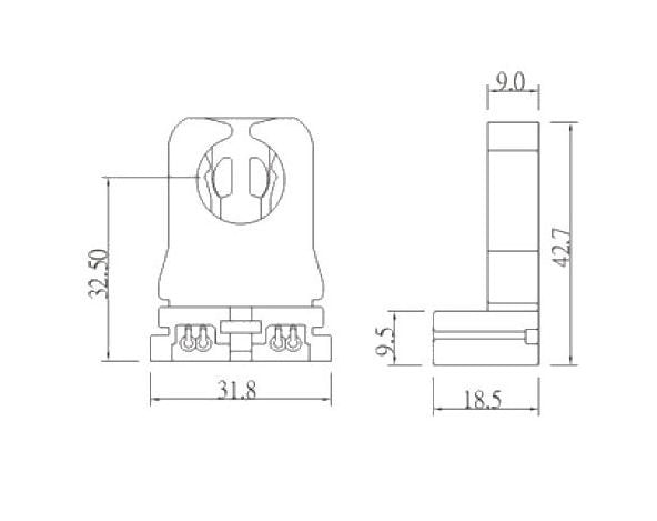 High-Quality T8 and T12 Lampholders - Image 2