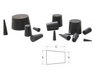 EPDM Tapered Plug for Threaded and Non-Threaded Holes