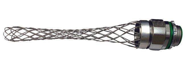 1-1/2" Straight Steel Sealtite Fitting with Strain Relief - Image 1