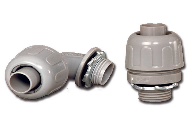 Type B NMUA Connectors - Liquid-Tight Flexible Non-Metallic Conduit (LFNC) Fittings - Image 1
