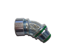 1/2" 45° Zinc-Plated Steel Sealtite Fitting