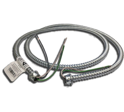 3/8" RWS Fixture Whip - 18/4 Stranded for LED Lights - 6ft - Image 1