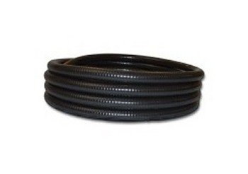 6 Inch Black Flexible PVC Pipe - Image 1