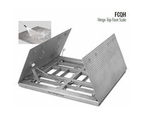 Stainless Steel Hinge-Top Floor Scale - Model FCQH