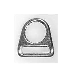 2049 D-Ring, Bent Forged Metal Safety D-Ring - Image 1