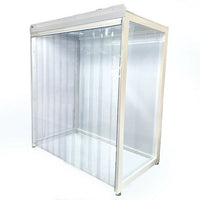 8ft Free Standing Fume Hood with Polypropylene and Coated Steel Construction