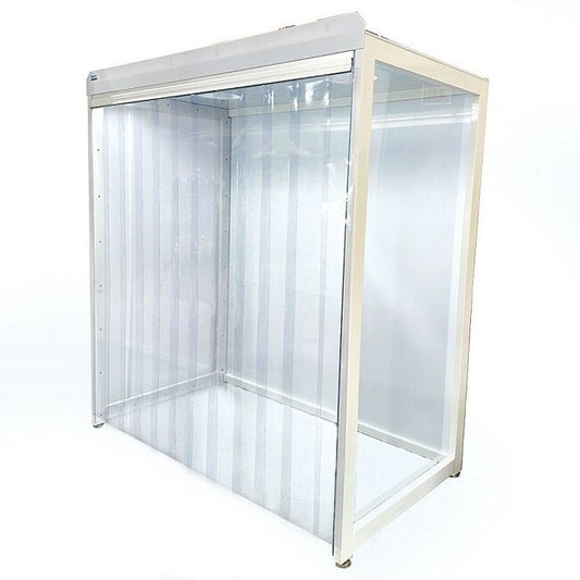 8ft Free Standing Fume Hood with Polypropylene and Coated Steel Construction - Image 1