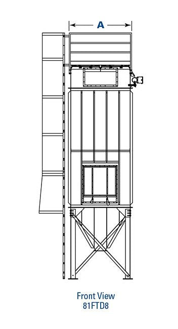 Donaldson Torit FT Pulse Jet Baghouse Dust Collector - Image 2