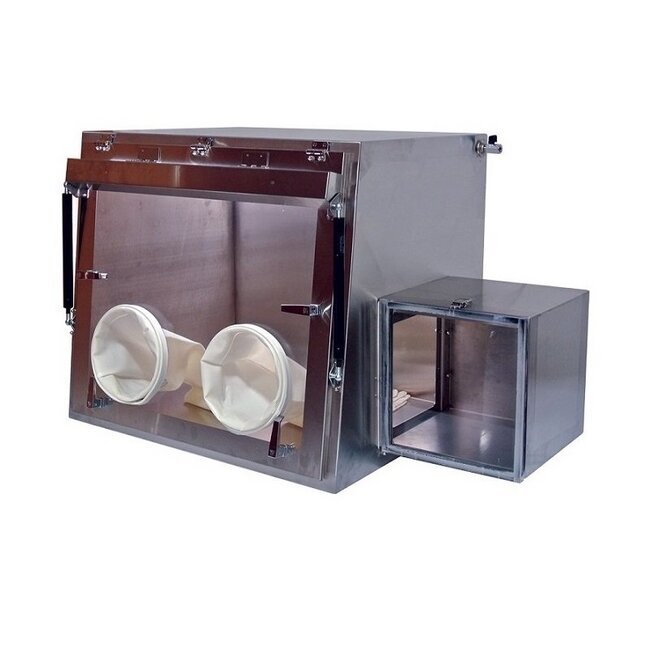 30 Inch Stainless Steel Isolation Positive Pressure Glovebox - Image 1