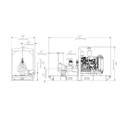 Godwin CD Series Contractor Dewatering Centrifugal Pump - Image 2