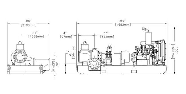 Godwin CD400M Contractor Dewatering Centrifugal Pump - Image 2