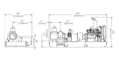 Godwin CD400M Contractor Dewatering Centrifugal Pump - Image 2