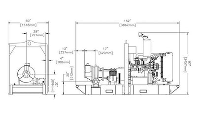 Godwin HL Series High Lift Centrifugal Pump - 1500 GPM - Image 2