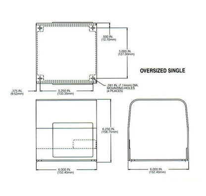 DualVee® Size 2 Stainless Steel Guiding Rail, 24.63 in Length - Image 2