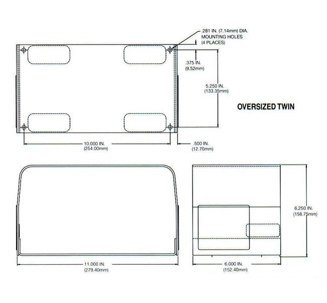 DualVee Stainless Steel Single Edge Guide Rail Size 2, 48.63in - Image 2