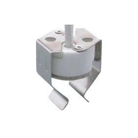 Bi-Pin Halogen Round Lampholders - G4 MR11, GX5.3, MR16, G6.35 with Clip - Image 1