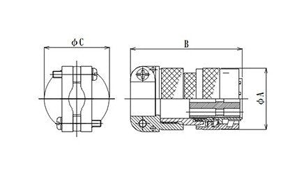 Burndy/Souriau Type Vacuum Side Connector Inserts with Hermetic Insulation - Image 2