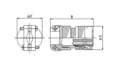 Burndy/Souriau Type Vacuum Side Connector Inserts with Hermetic Insulation - Image 2