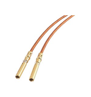 2.4mm Beryllium Copper Socket Pin with Wire for Vacuum - Hermetic Connectors - Image 1