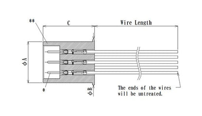 MS Type Vacuum Side Connector Inserts with 1.6mm Plug Pins & Insulation - Image 2