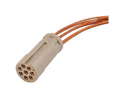 Burndy/Souriau Type Insulation Insert with Socket Pins - Image 1