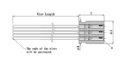 MS Type Vacuum Side Insulation Insert with Socket Pins - 2.4mm Diameter - Image 2