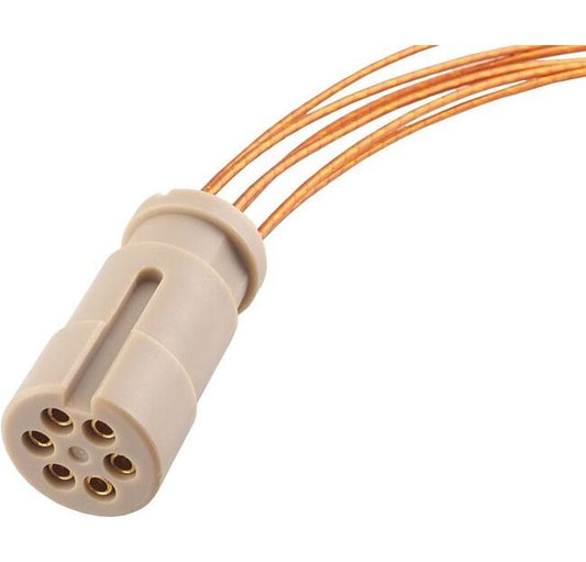 MS Type Insulation Insert with Socket Pins - 1.6mm Diameter - Image 1