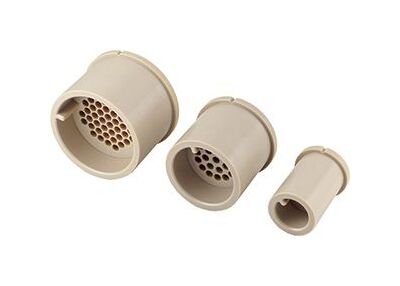 Burndy/Souriau Type Vacuum Side Connector Insert - PEEK, PTFE, Alumina - Image 1