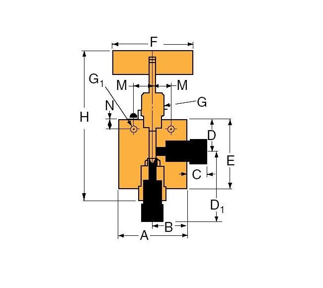 Petersen 145-9 Mechanical High Pressure Test Plug - Image 2