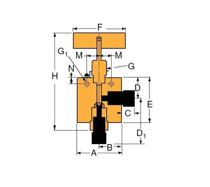 Petersen 145-9 Mechanical High Pressure Test Plug - Image 2