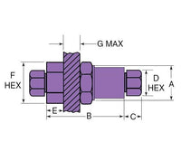 Petersen 140-0 Series 6 Inch Mechanical Push and Pull Plug with Bell End
