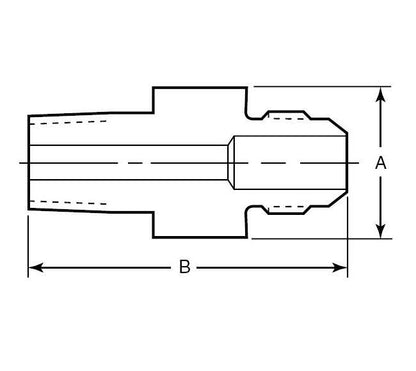 Duolok 10mm Alloy 400 Tube Fitting Plug - Image 2