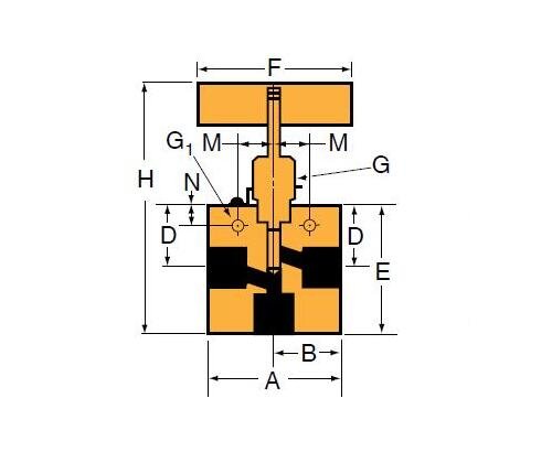 MPTP-146-9 Series Silicone Test Plug w/ By-Pass - Image 2