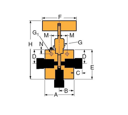 Petersen 145-9 Mechanical High Pressure Test Plug - Image 2