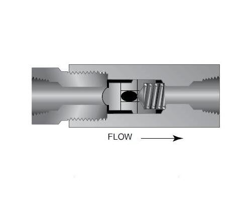 Quick Connect Coupling to Plug Adapter - 1/4 in to 1/2 in - Image 1