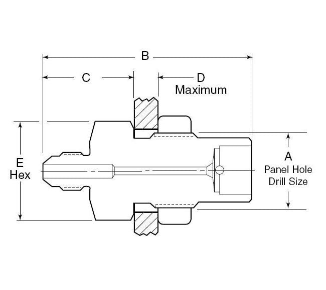 Duolok Tube Fitting Back Ferrule - 25mm, 316 SS, Duolok Series - Image 2
