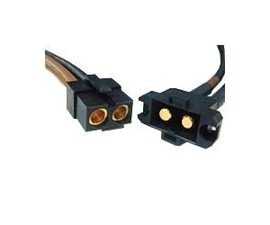 2 Pole Connectors with Safety Locking, 60A High Current, 500V Voltage - Image 1