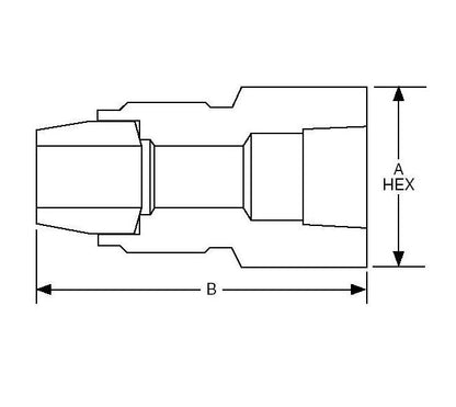 Duolok Alloy 400 Cap - 3mm Tube Fitting - Image 2