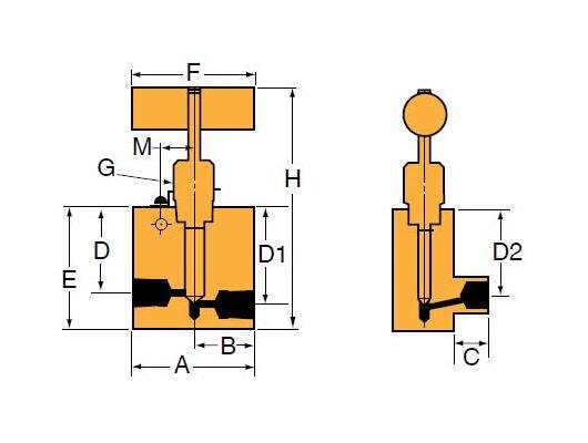 Petersen 146-9 Series Bolt Type Medium Pressure Silicone Test Plug - Image 2