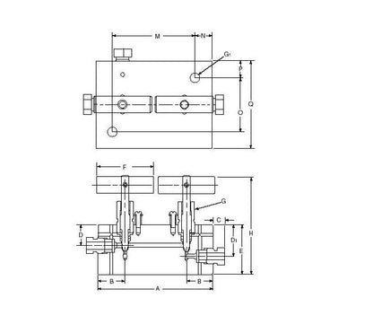 Medium Pressure Test Plug with By-Pass - 146-9 Series - Image 2