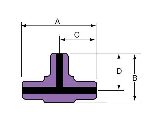 Petersen® 261 Series 1/2 Inch Single Size Hot Tapper - Image 1