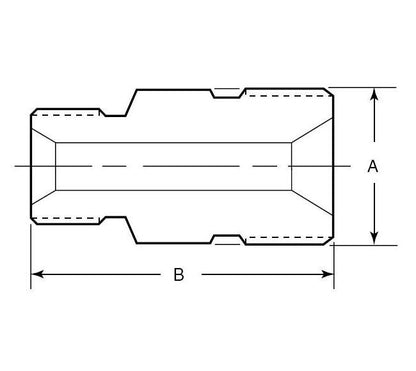 Alloy C-276 Duolok Cap 5/16 in Tube Fitting - Image 2