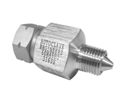 Duolok Tube Stub Adapter - 316 SS, TF 10mm x Stub 8mm - Image 1