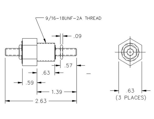 Unilok Alloy 400 Union Elbow - Image 2