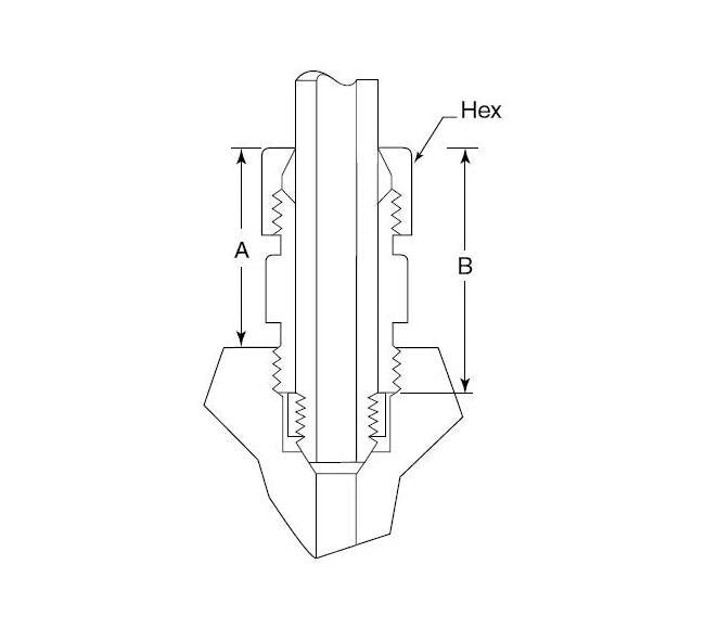 Petersen 140-0 Series 24 Inch Mechanical Push and Pull Plug with Spigot End - Image 2